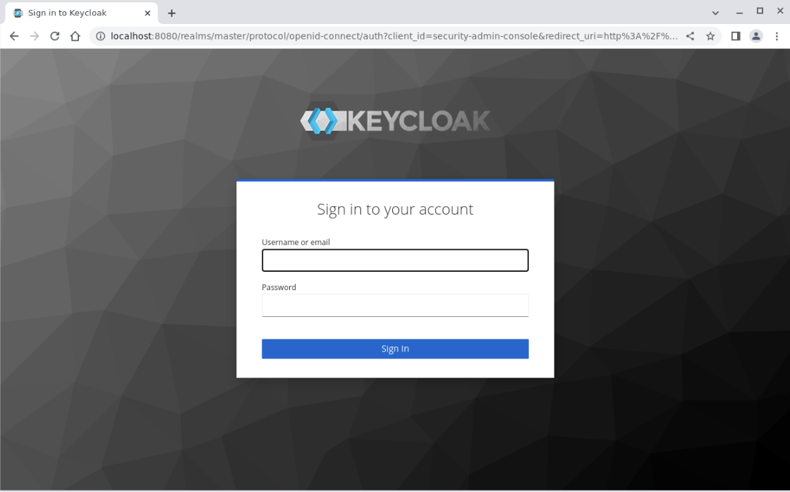 keycloak-admin-login