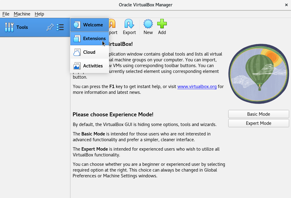 open vnc