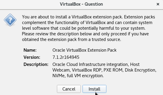 open vnc