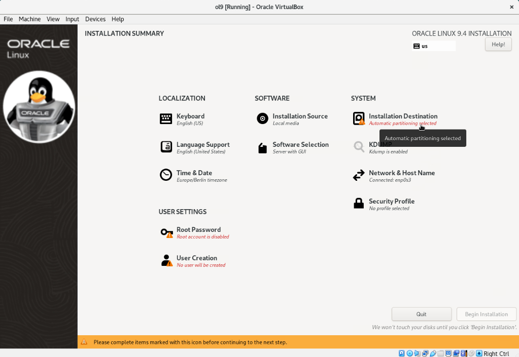 open vnc