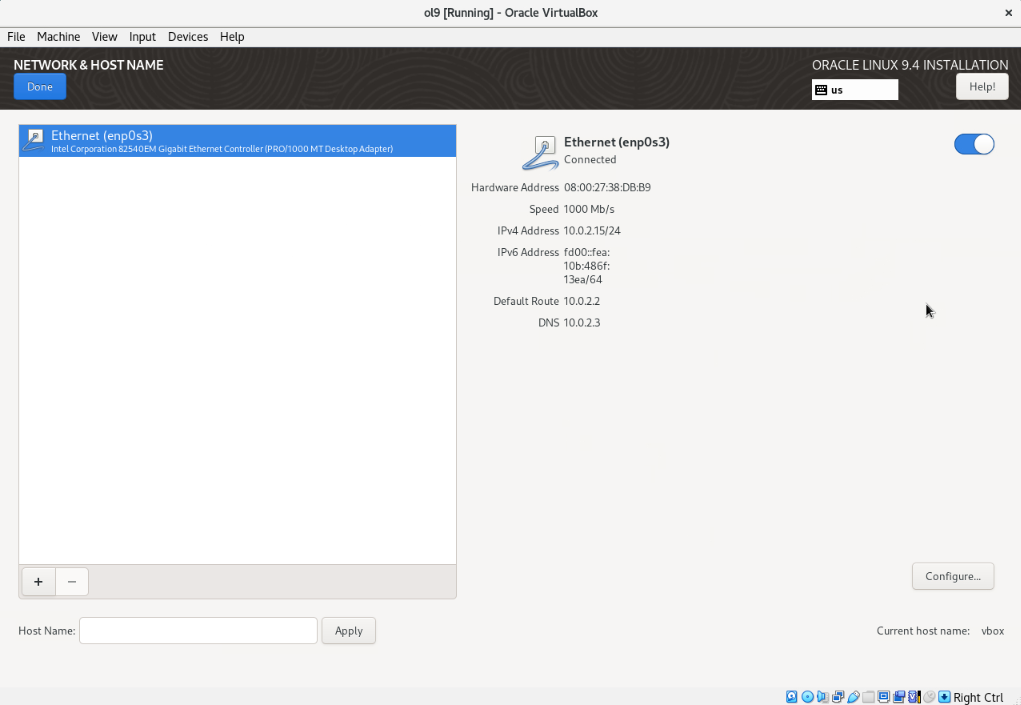 open vnc