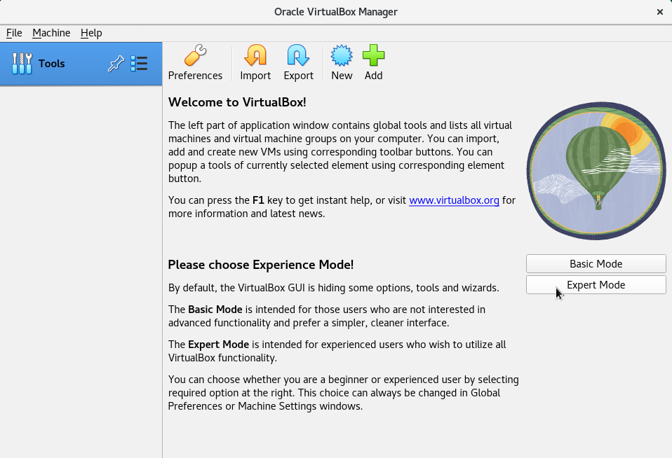 open vnc