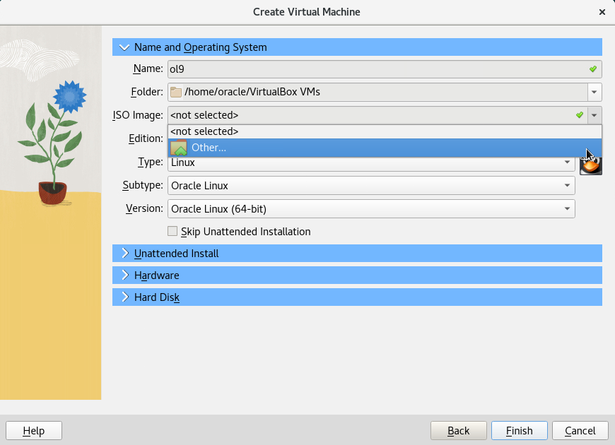 open vnc