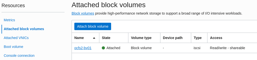 block storage
