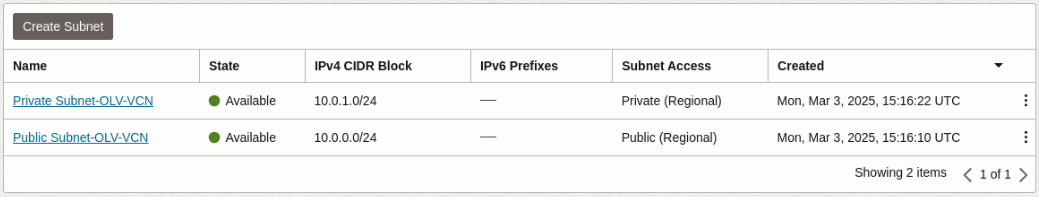 oci-vcn-subnet
